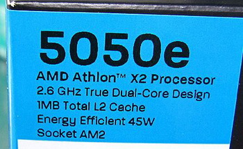 Athlon X2 5050e